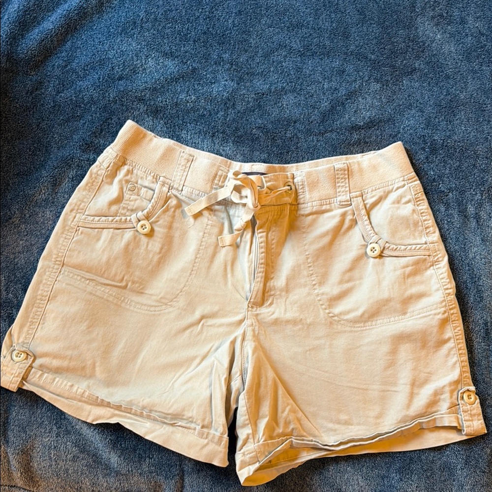Women's Tan Casual Shorts